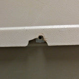 Invacare Cabinet Damaged Screw Hole